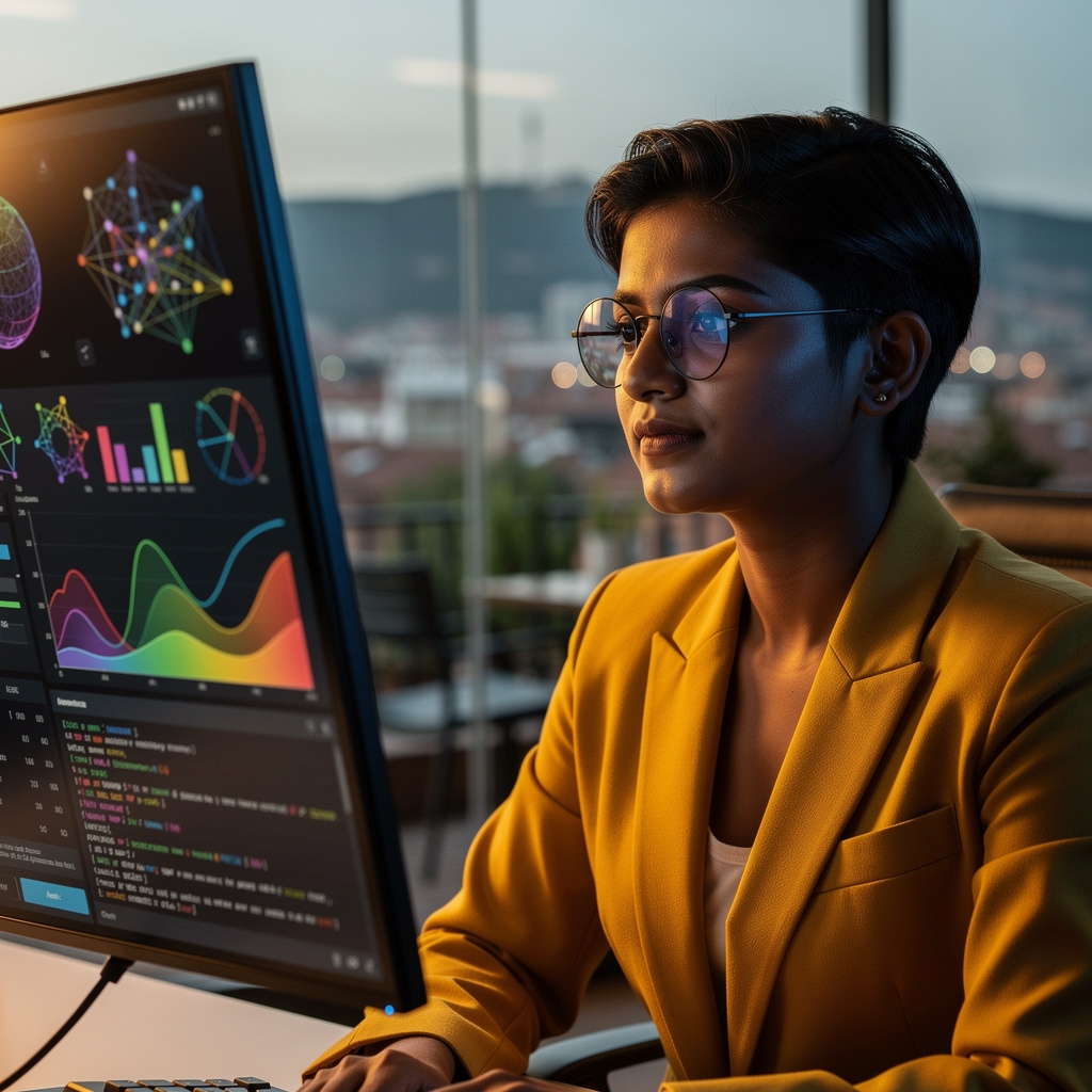 Interfaz de herramientas de inteligencia artificial