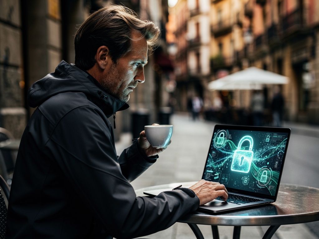 Concepto de seguridad digital y ciberseguridad